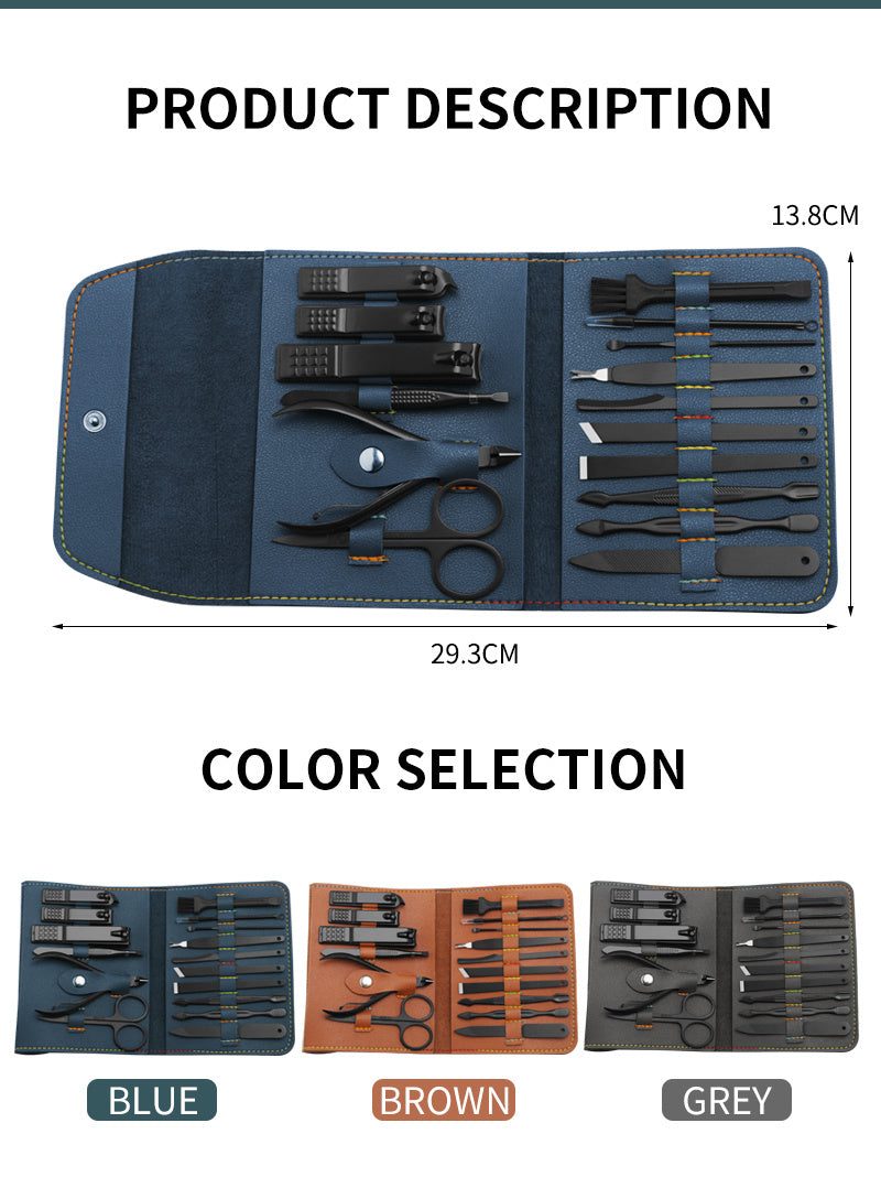 Grooméa™ 16-in-1 Premium Manicure Set